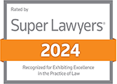 Logo Recognizing Dulaney, Lauer & Thomas's affiliation with SuperLawyers